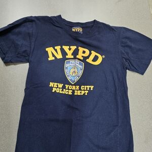 NYPD Navy Blue Women's Short Sleeve Tee
